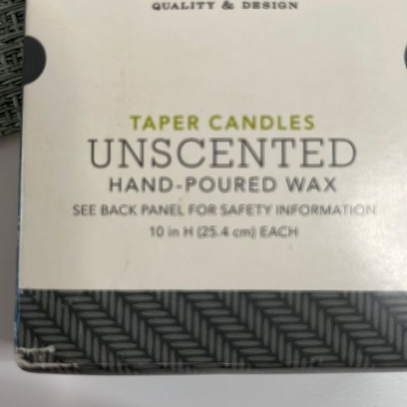 #80 NWOT Unscented Taper Candles - Picture 6 of 10